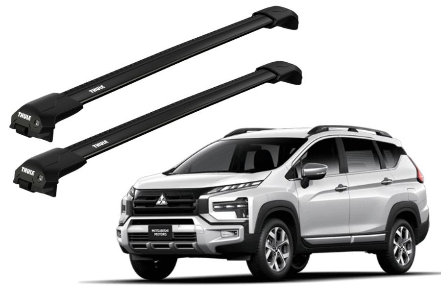 Barras THULE EDGE Flush para autos MITSUBISHI XPANDER CROSS desde 2019 - negro