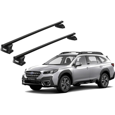 Barras THULE EVO SquareBar para autos SUBARU OUTBACK desde 2021