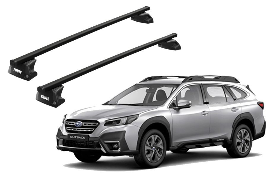 Barras THULE EVO SquareBar para autos SUBARU OUTBACK desde 2021