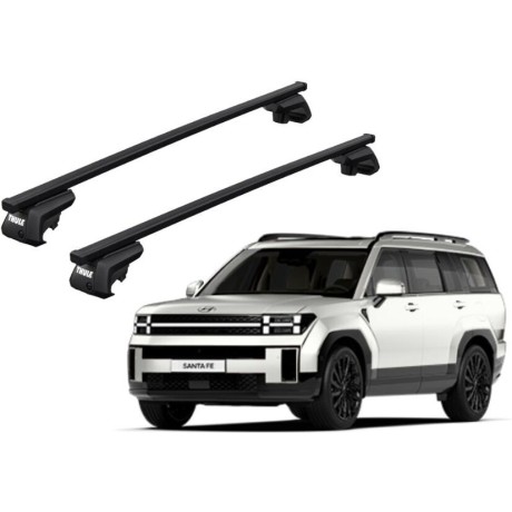 Barras THULE EVO SquareBar para HYUNDAI SANTA FE desde 2024-