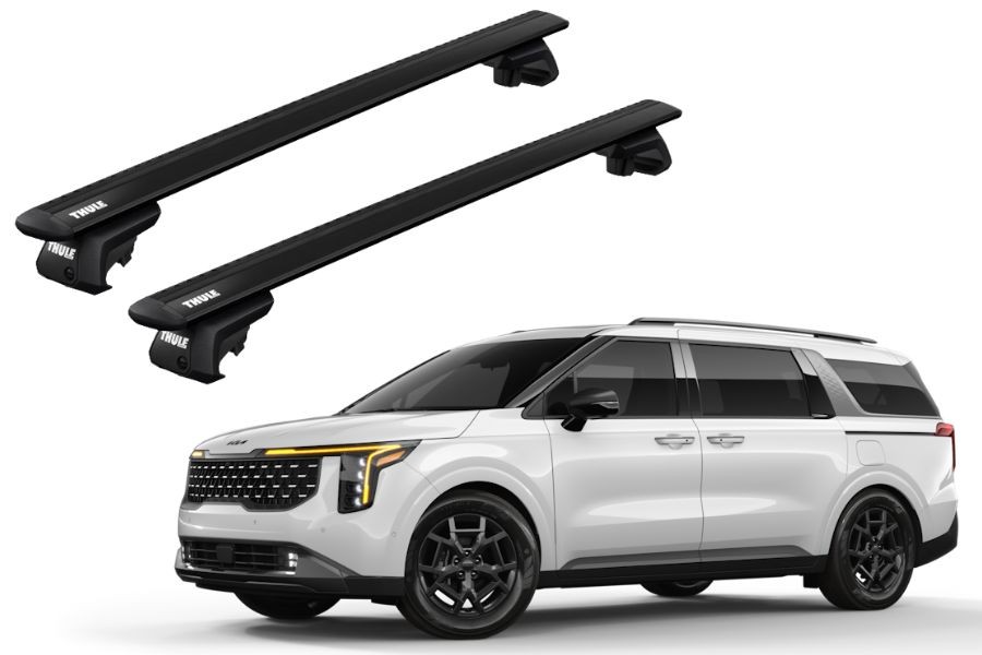 Barras THULE EVO WingBar para SUV KIA CARNIVAL desde 2022 negro