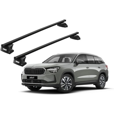 Barras THULE EVO SquareBar para autos SKODA KODIAQ desde 2024-