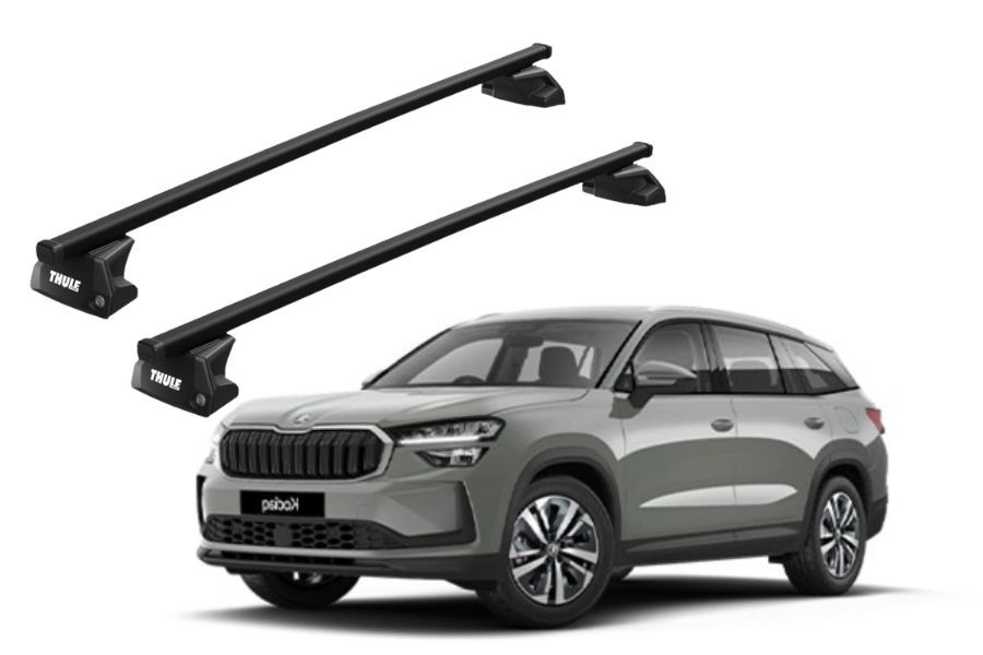 Barras THULE EVO SquareBar para autos SKODA KODIAQ desde 2024-