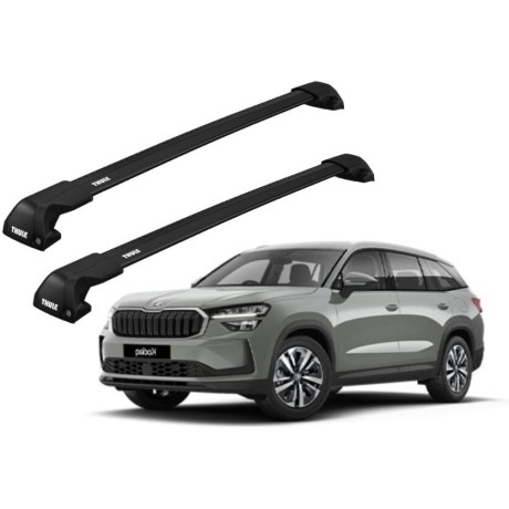 Barras THULE EDGE Flush para autos SKODA KODIAQ desde 2024- negro
