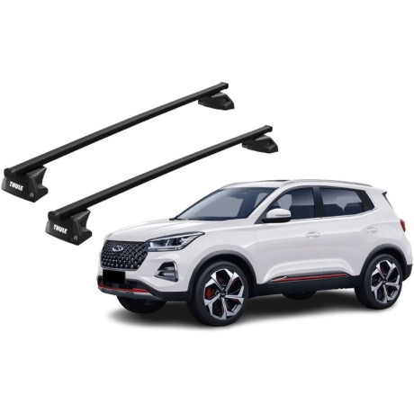 Barras THULE EVO SquareBar para autos CHERY Tiggo 8 desde 2018