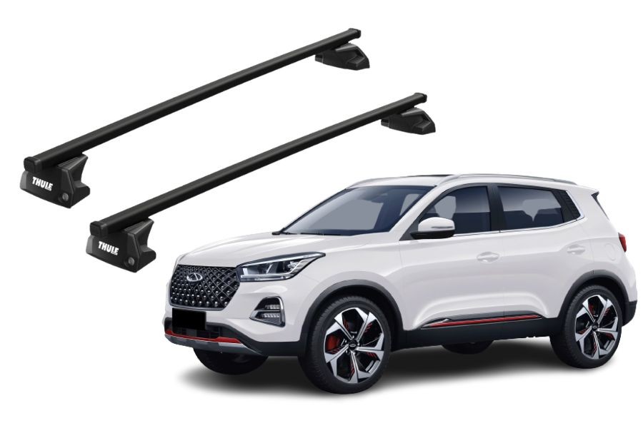 Barras THULE EVO SquareBar para autos CHERY Tiggo 8 desde 2018