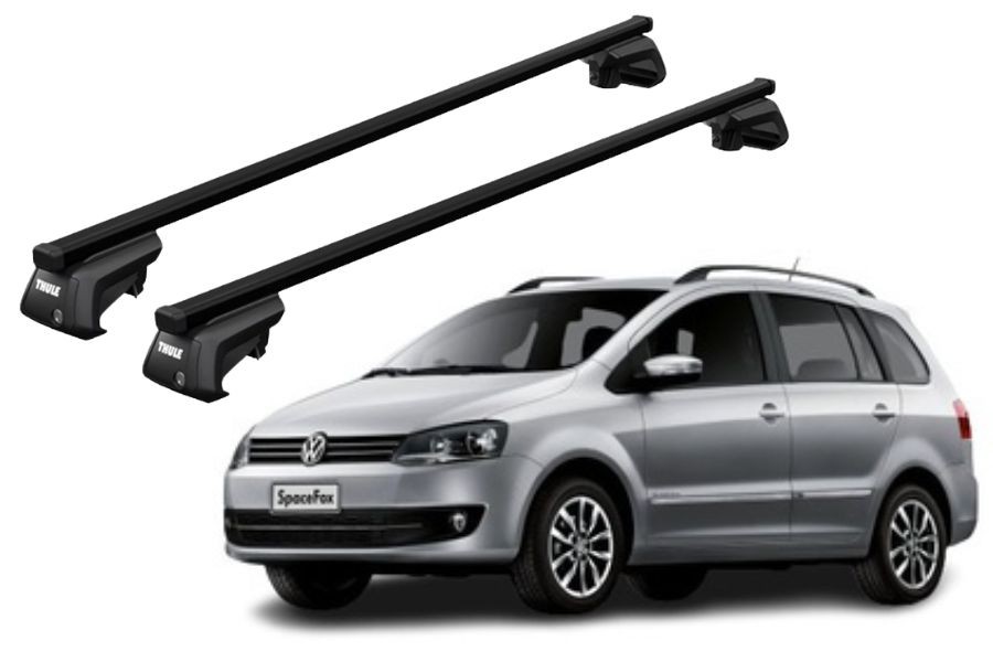 Barras THULE EVO SquareBar para autos VOLKSWAGEN Space Fox desde 2010