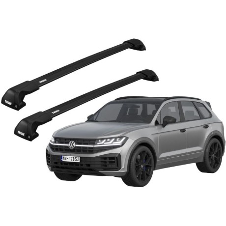 Barras THULE EDGE Flush para autos VOLKSWAGEN Touareg desde 2024 negro