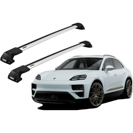Barras THULE EDGE Flush para autos PORSCHE Macan Electric desde 2024