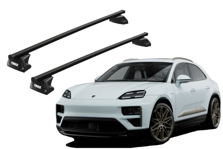 Barras THULE EVO SquareBar para autos PORSCHE Macan Electric desde 2024