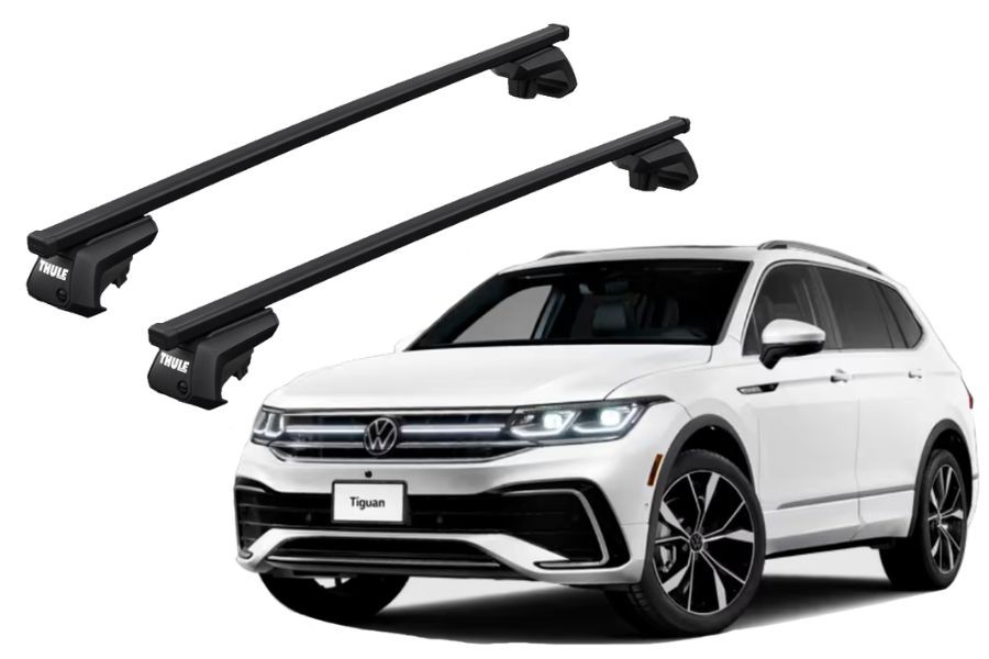 Barras THULE EVO SquareBar para autos VOLKSWAGEN Tiguan desde 2024