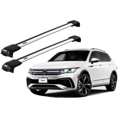 Barras THULE EDGE Flush para autos VOLKSWAGEN Tiguan desde 2024