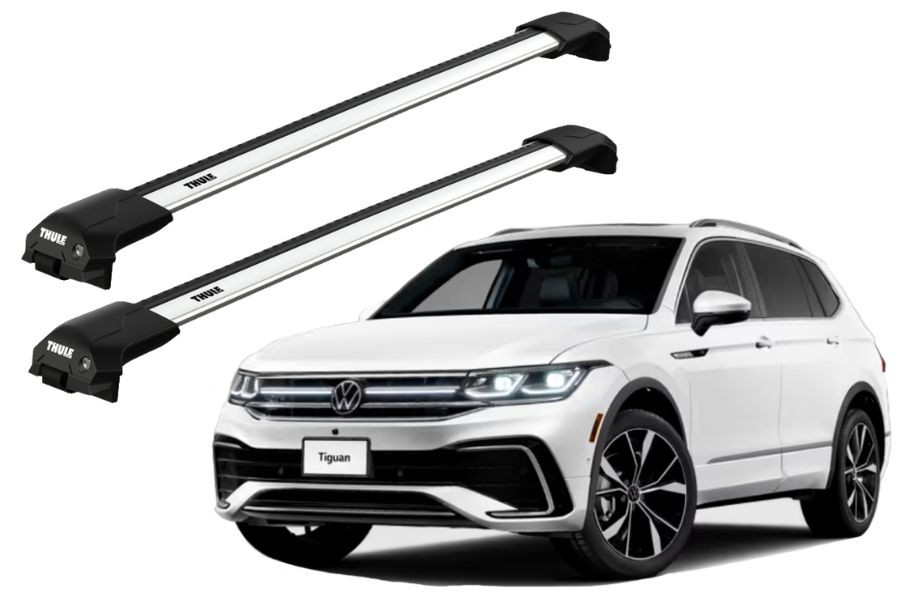 Barras THULE EDGE Flush para autos VOLKSWAGEN Tiguan desde 2024
