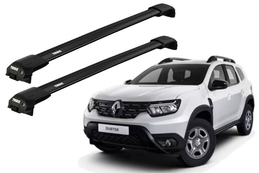 Barras Thule RENAULT Duster 25- RE / EDGE FLUSH BLACK
