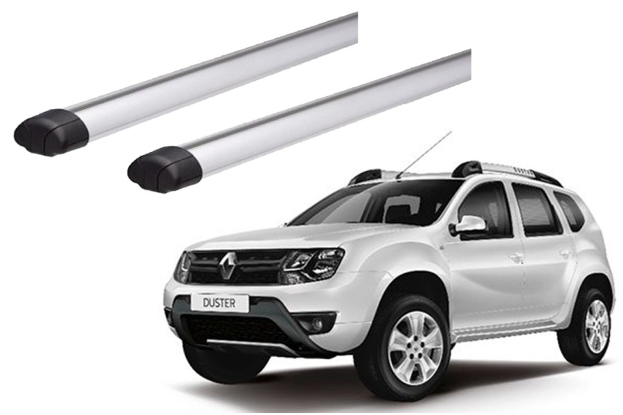 Barras THULE EVO AeroBar para autos RENAULT Duster desde 2016-2024 negro