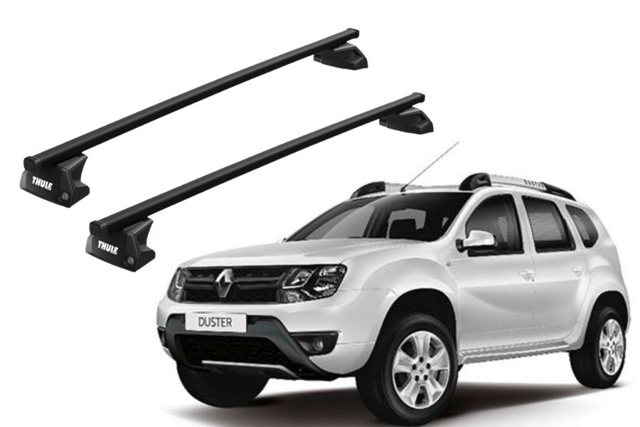 Barras THULE EVO SquareBar para autos RENAULT Duster desde 2016 - 2024