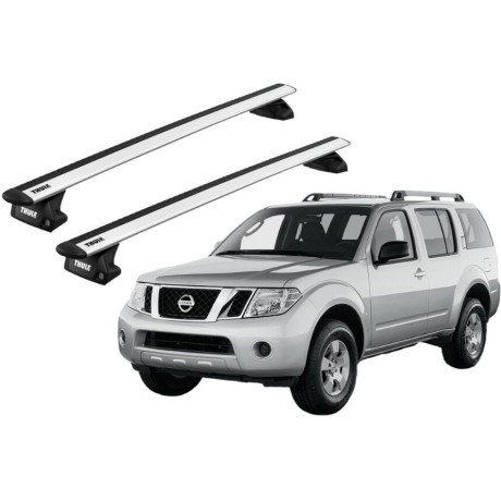 Barras THULE Wingbar Evo para autos NISSAN Pathfinder 2005 a 2012