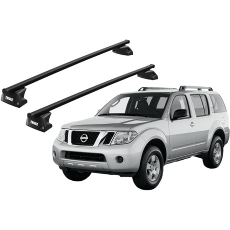 Barras THULE SquareBar para autos NISSAN Pathfinder 2005 a 2012