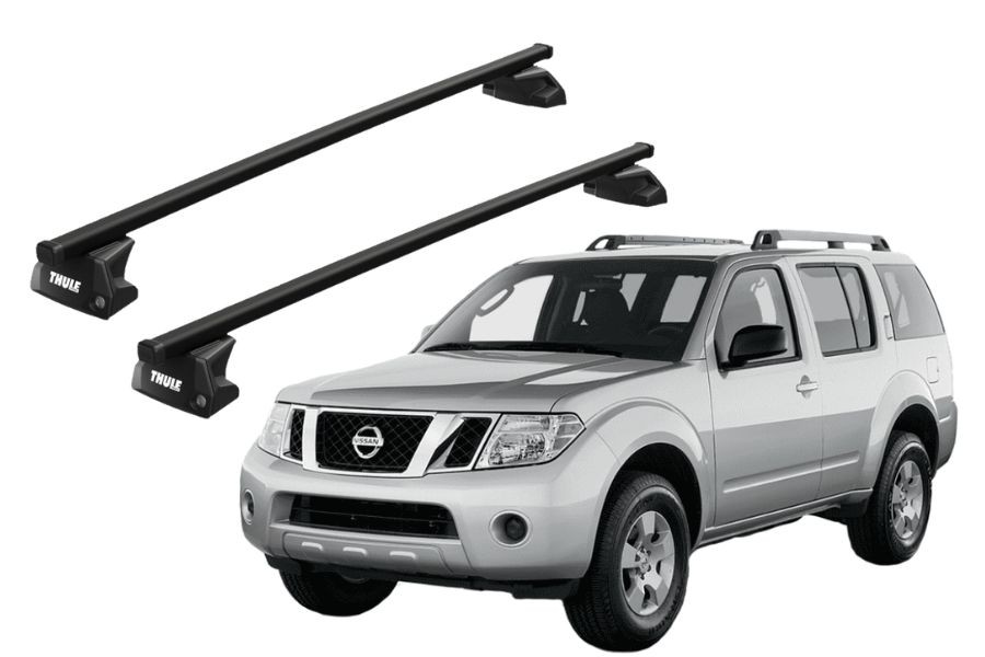 Barras THULE SquareBar para autos NISSAN Pathfinder 2005 a 2012
