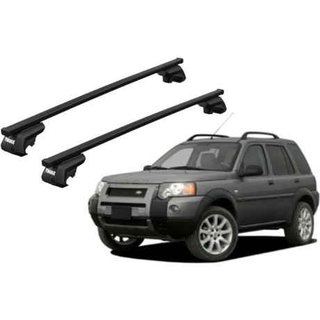 Barras THULE EVO SquareBar para autos LAND ROVER Freelander 2004 a 2006