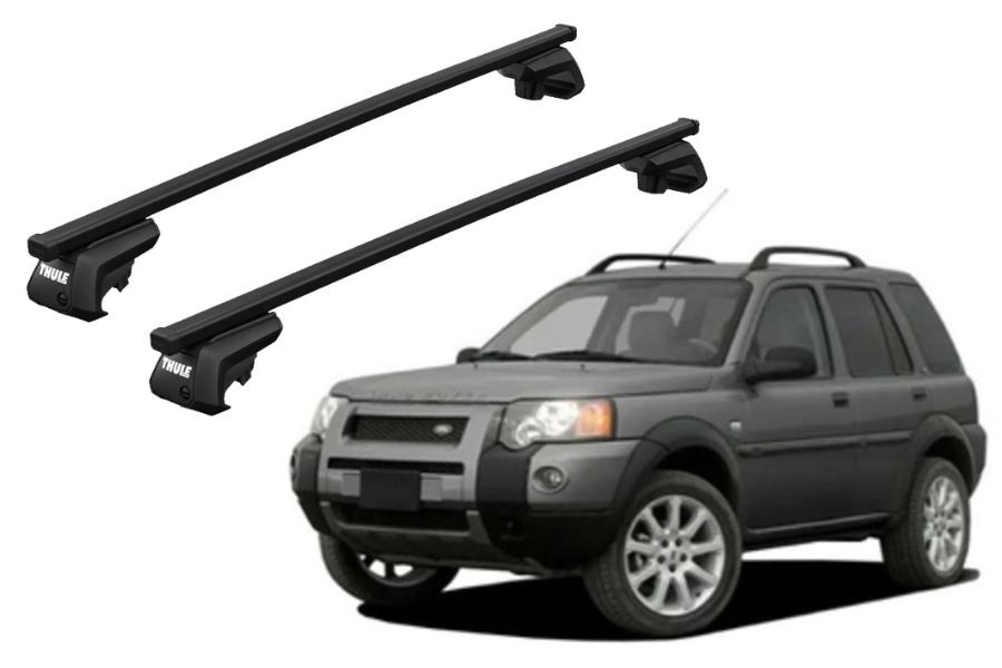 Barras THULE EVO SquareBar para autos LAND ROVER Freelander 2004 a 2006