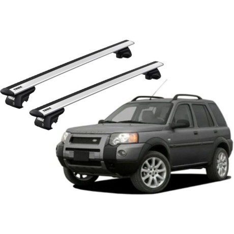 Barras THULE EVO WingBar para autos LAND ROVER Freelander 2004 a 2006