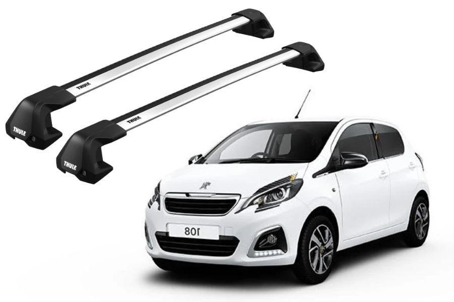 Barras THULE EDGE Flush para autos PEUGEOT 108 desde 2014-2021
