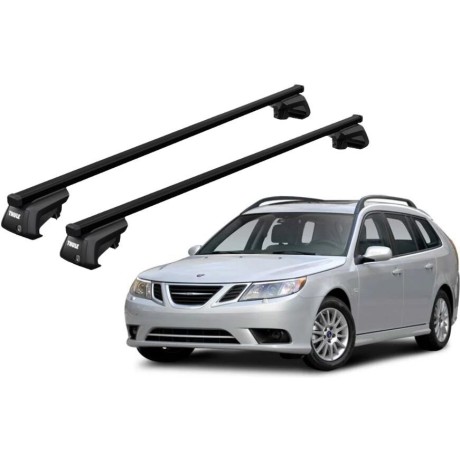 Barras THULE SmartRack XT para autos SAAB 9-3 SportCombi 2005 a 2012