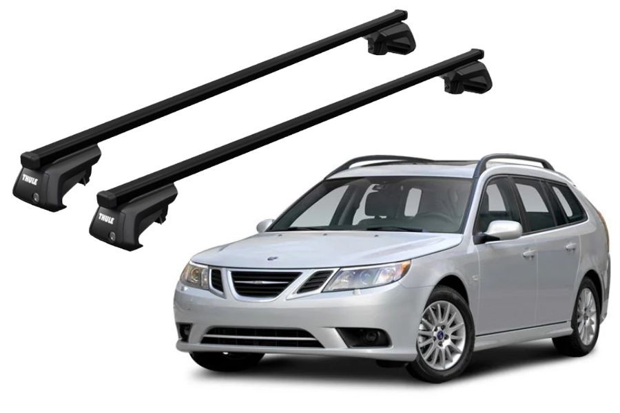 Barras THULE SmartRack XT para autos SAAB 9-3 SportCombi 2005 a 2012