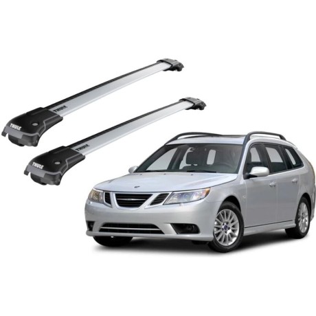Barras THULE EDGE para autos SAAB 9-3 SportCombi 2005 a 2012