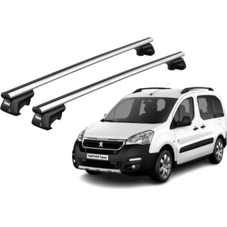 Barras THULE SmartRack XT AluBar para autos PEUGEOT Partner Tepee desde 2008