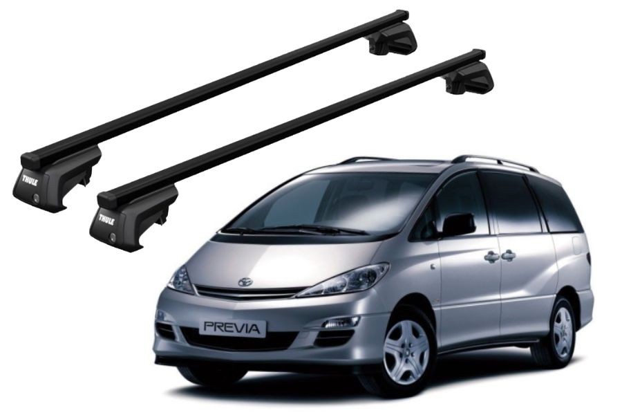 Barras THULE SmartRack XT para autos TOYOTA Previa 2000 a 2002