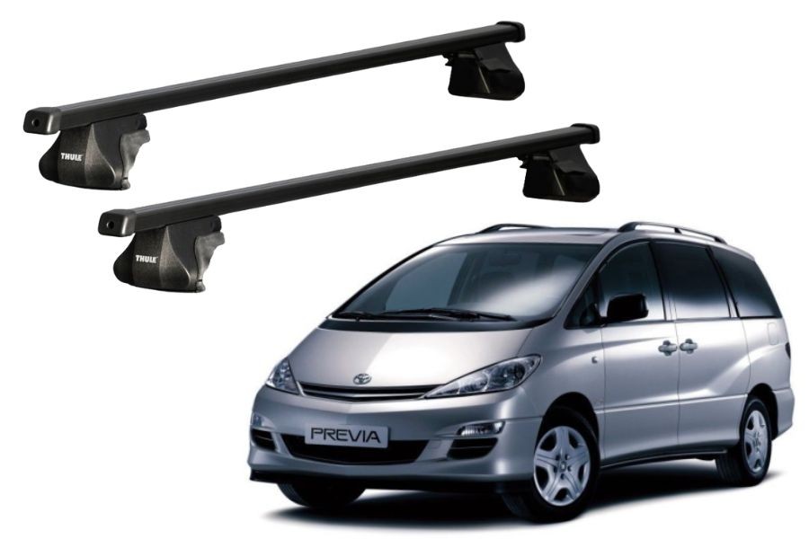 Barras THULE SmartRack para autos TOYOTA Previa 2000 a 2002