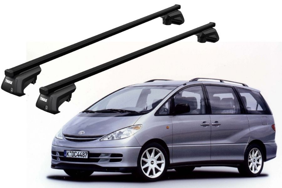 Barras THULE SmartRack XT para autos TOYOTA Estima 2000 a 2005