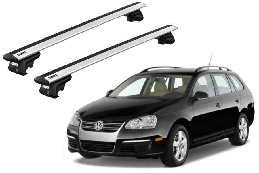 Barras THULE EVO WingBar para autos VOLKSWAGEN Jetta Variant desde 2008