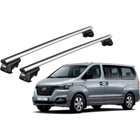 Barras THULE SmartRack XT AluBar para Van HYUNDAI H-1 desde 2008-2021