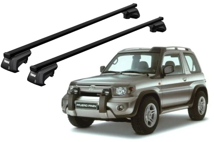 Barras THULE SmartRack XT para autos MITSUBISHI Montero Pinin 2000 a 2006