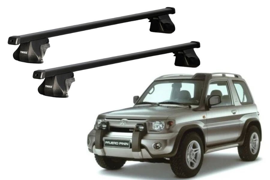 Barras THULE SmartRack para autos MITSUBISHI Montero Pinin 2000 a 2006