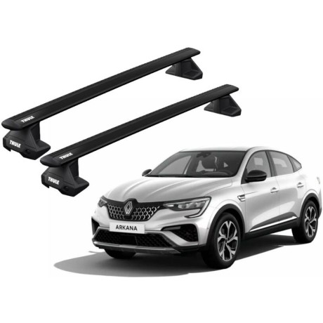 Barras THULE EVO WingBar para autos RENAULT Arkana desde 2020 negro