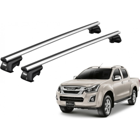 Barras THULE SmartRack XT AluBar para camioneta ISUZU D-Max 2012 a 2020