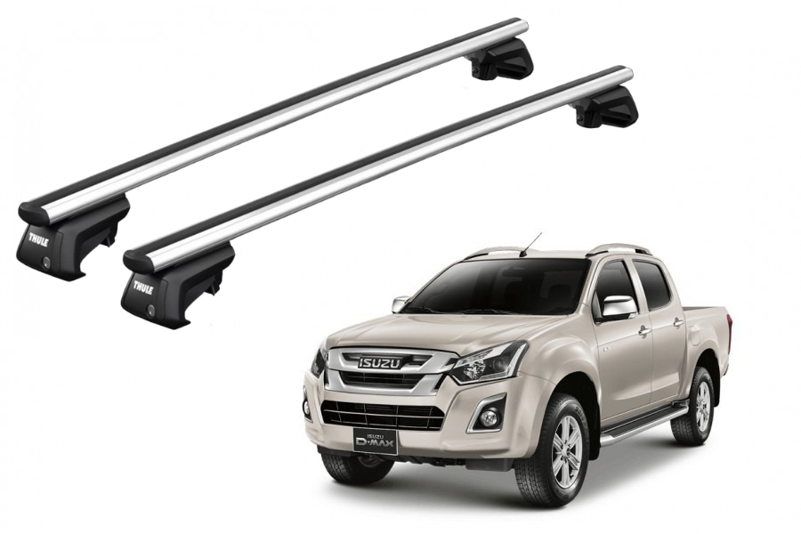Barras THULE SmartRack XT AluBar para camioneta ISUZU D-Max 2012 a 2020