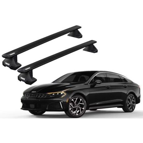 Barras THULE EVO WingBar para autos KIA K5 desde 2020 negro
