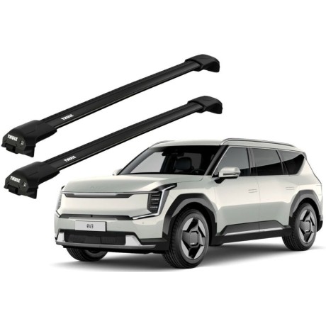 Barras THULE EDGE Flush para KIA EV9 desde 2023 negro