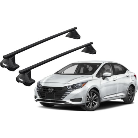 Barras THULE EVO SquareBar para autos NISSAN VERSA desde 2021 -