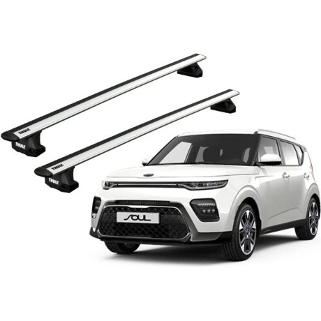 Barras THULE EVO WingBar para autos KIA SOUL 2019 - 2021