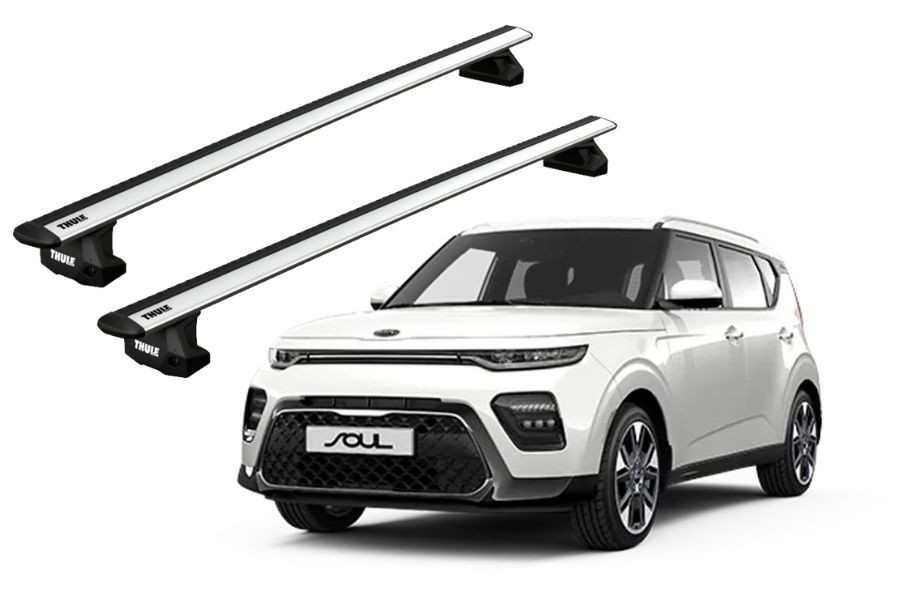 Barras THULE EVO WingBar para autos KIA SOUL 2019 - 2021