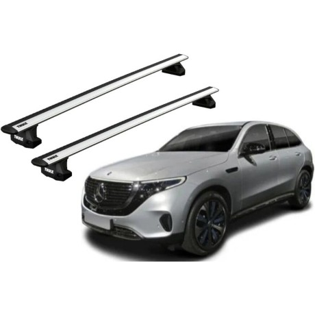 Barras THULE EVO WingBar para autos MERCEDES BENZ EQC desde 2020-2024