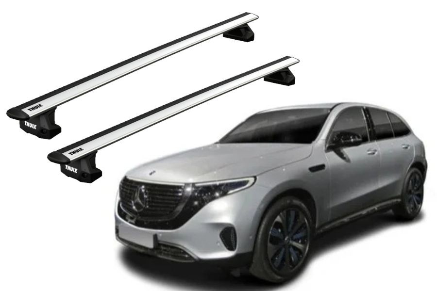 Barras THULE EVO WingBar para autos MERCEDES BENZ EQC desde 2020-2024