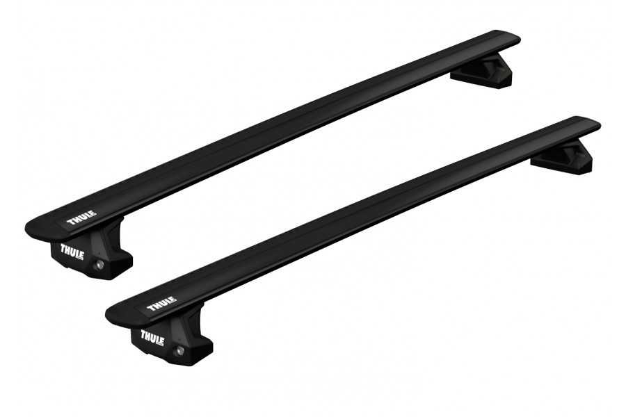 Barras THULE EVO WingBar para autos TESLA Model S (From July 2015) desde 2015-2017 negro