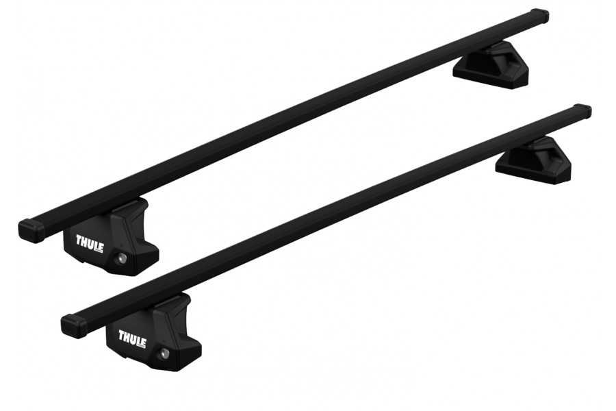 Barras THULE EVO SquareBar para autos TESLA Model S (From July 2015) desde 2015-2017